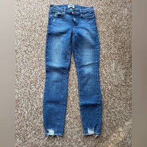 PAIGE Dark Blue Verdugo ankle Jeans size 25